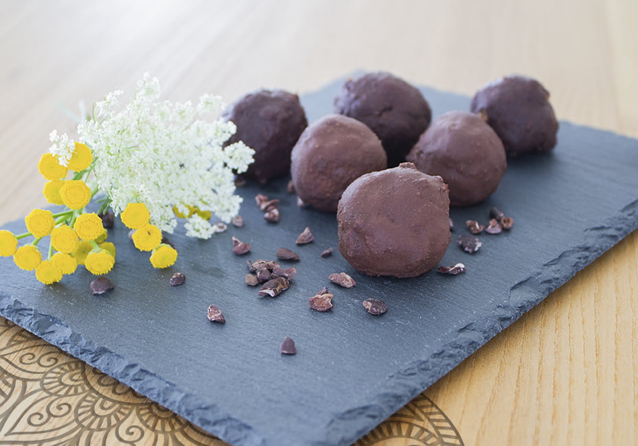 Kokos Brownie Cake Balls