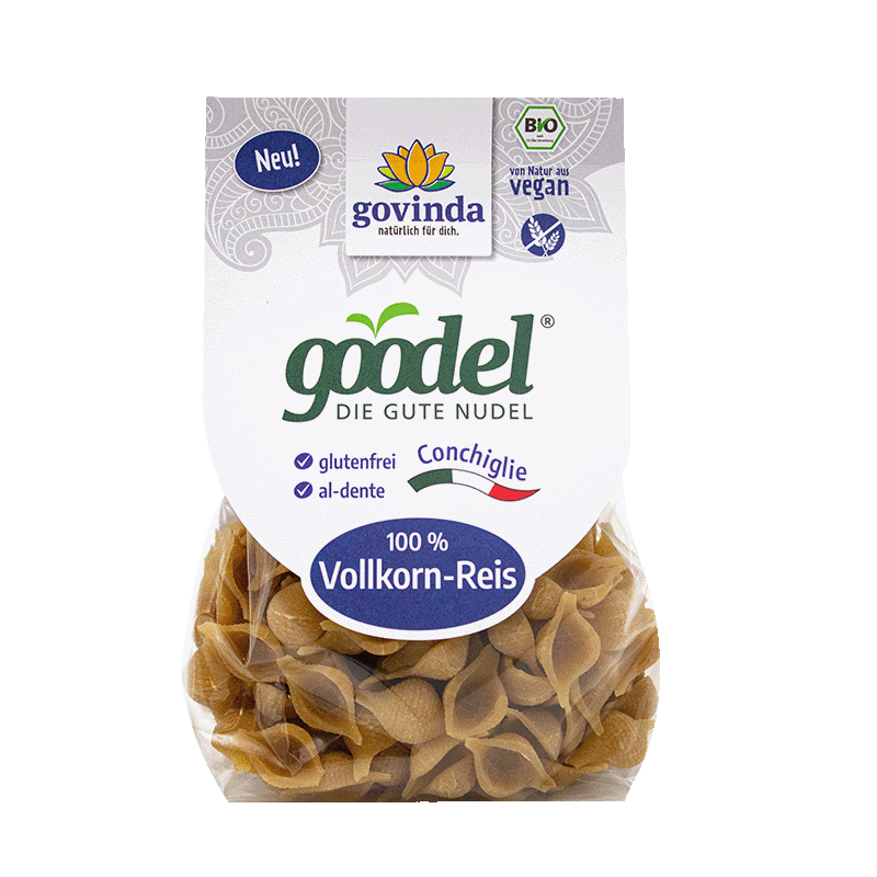Goodel Vollkorn-Reis Conchiglie