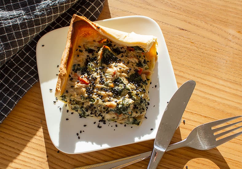 Vegane Quiche