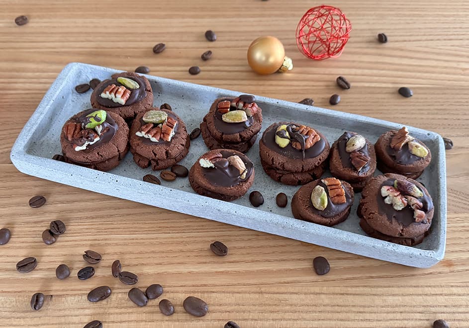 Espresso-Schoko-Plätzchen