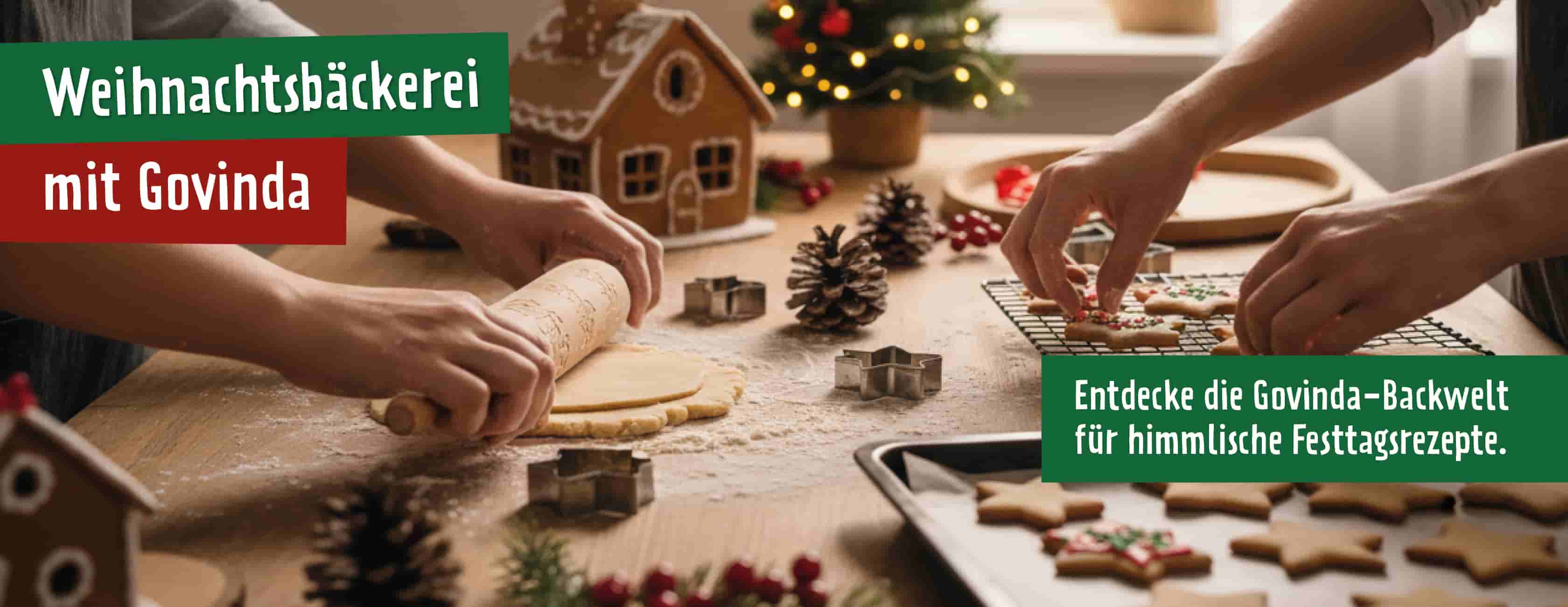Govinda-Backwelt für Festtagsrezepte