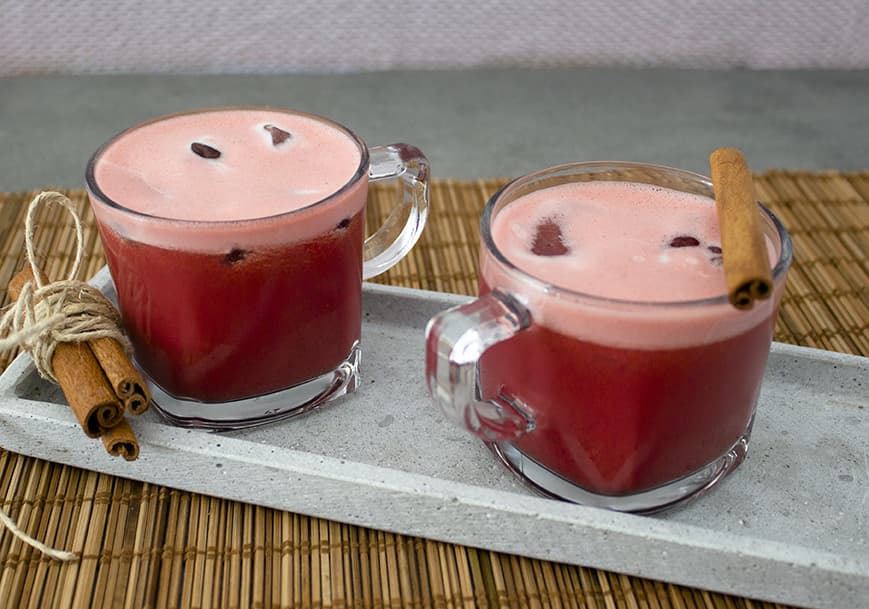 Iced Rote Bete Latte