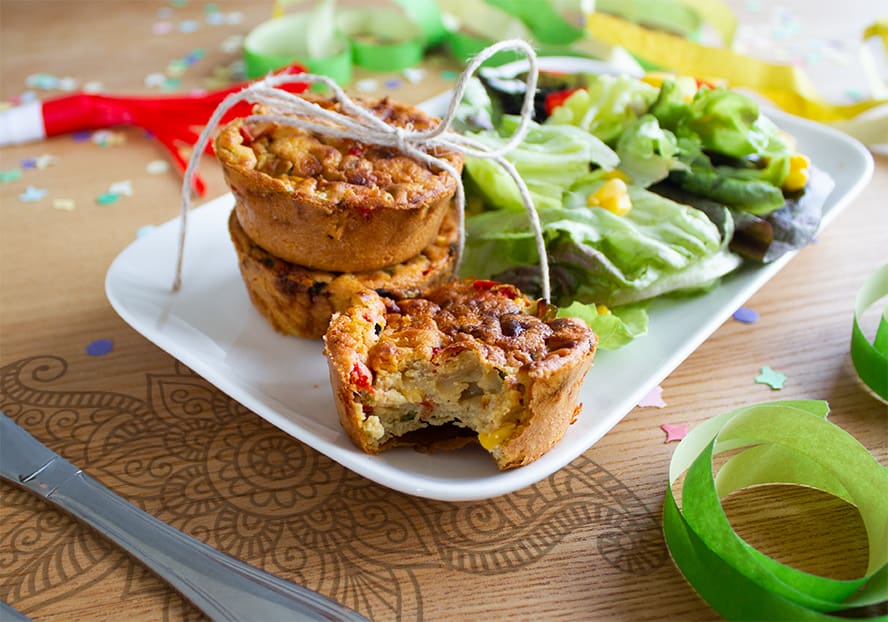 Mini-Gemüse-Frittata