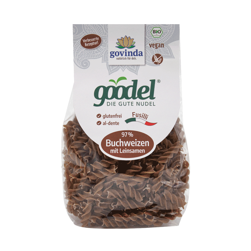 Goodel Buchweizen mit Leinsamen Fusilli