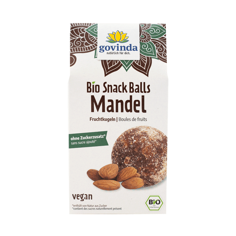 Datteln, Erdmandeln, Mandeln & Zimt: Die Dattel-Mandel Bliss Balls sind ein zimtiger Genuss | vegan ✓ 100 % natürlich ✓ ohne Zuckerzusatz ✓