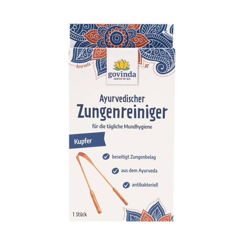 Zungenreiniger aus 99,7 % Kupfer für dein ayurvedisches Morgenritual | sanft & natürlich ✓ aus der ayurvedischen Lehre ✓