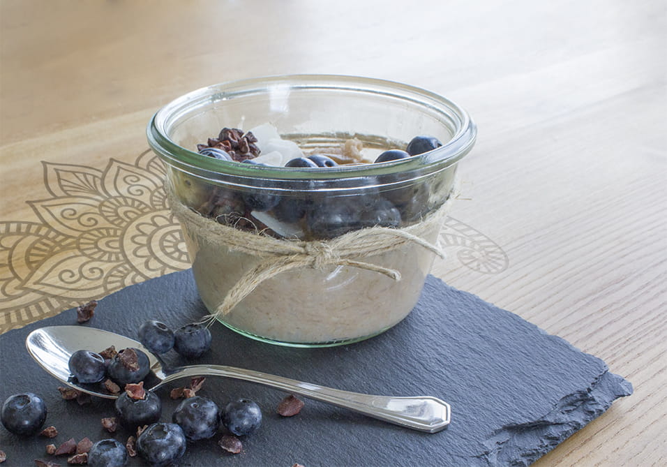 Traubenkern-Reispudding