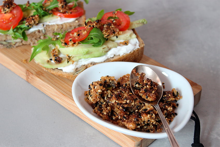 Herzhaftes Amaranth-Granola