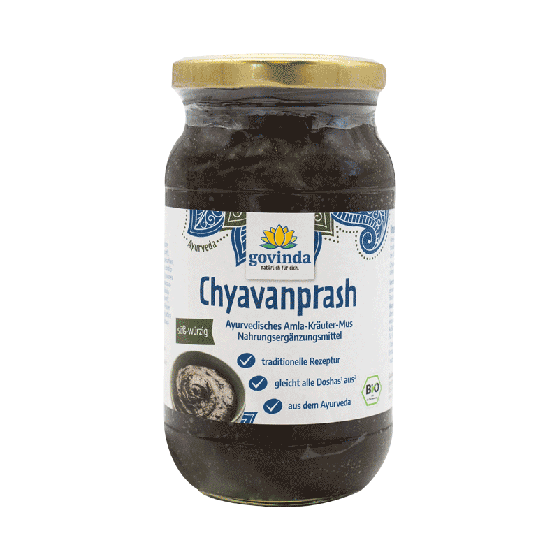 Unser Chyavanprash – traditionell aus Indien, zubereitet nach jahrtausendealten Rezepten des Ayurveda | bio ✓ 100% natürlich ✓ Ayurveda ✓
