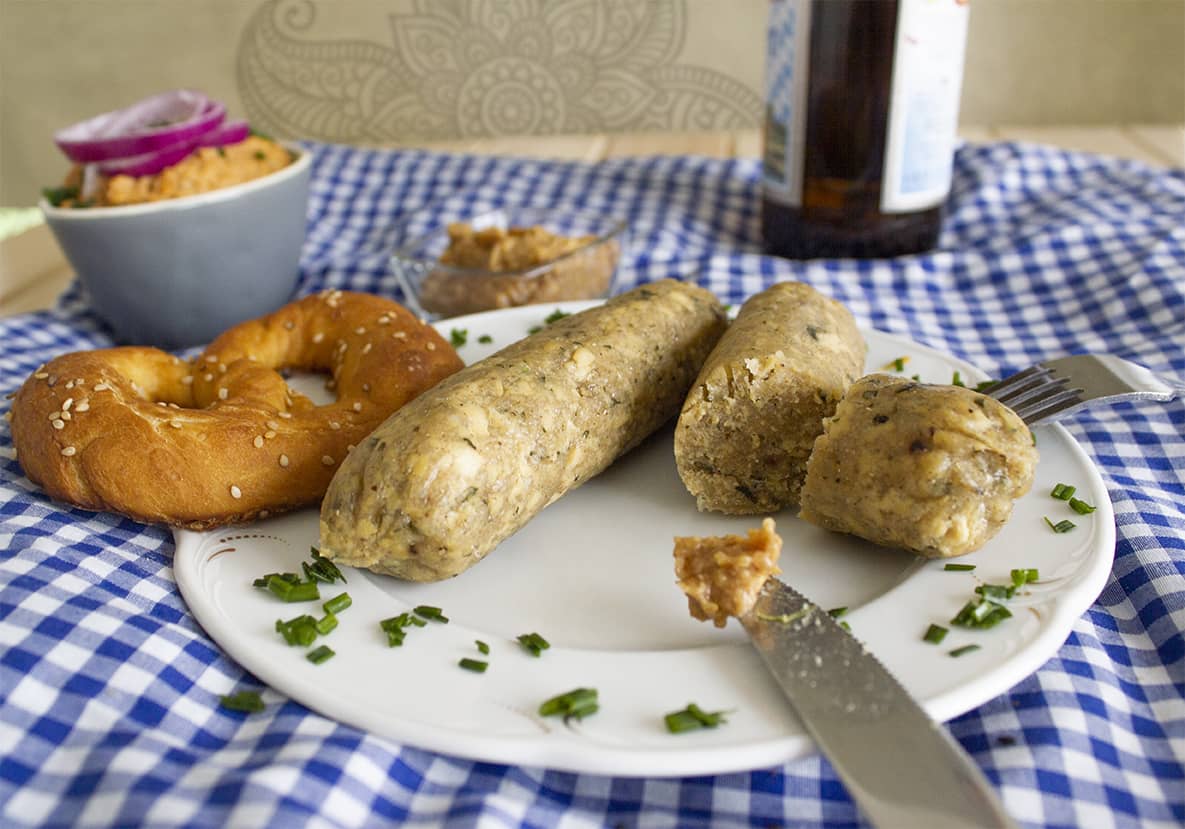 vegane Weißwurst
