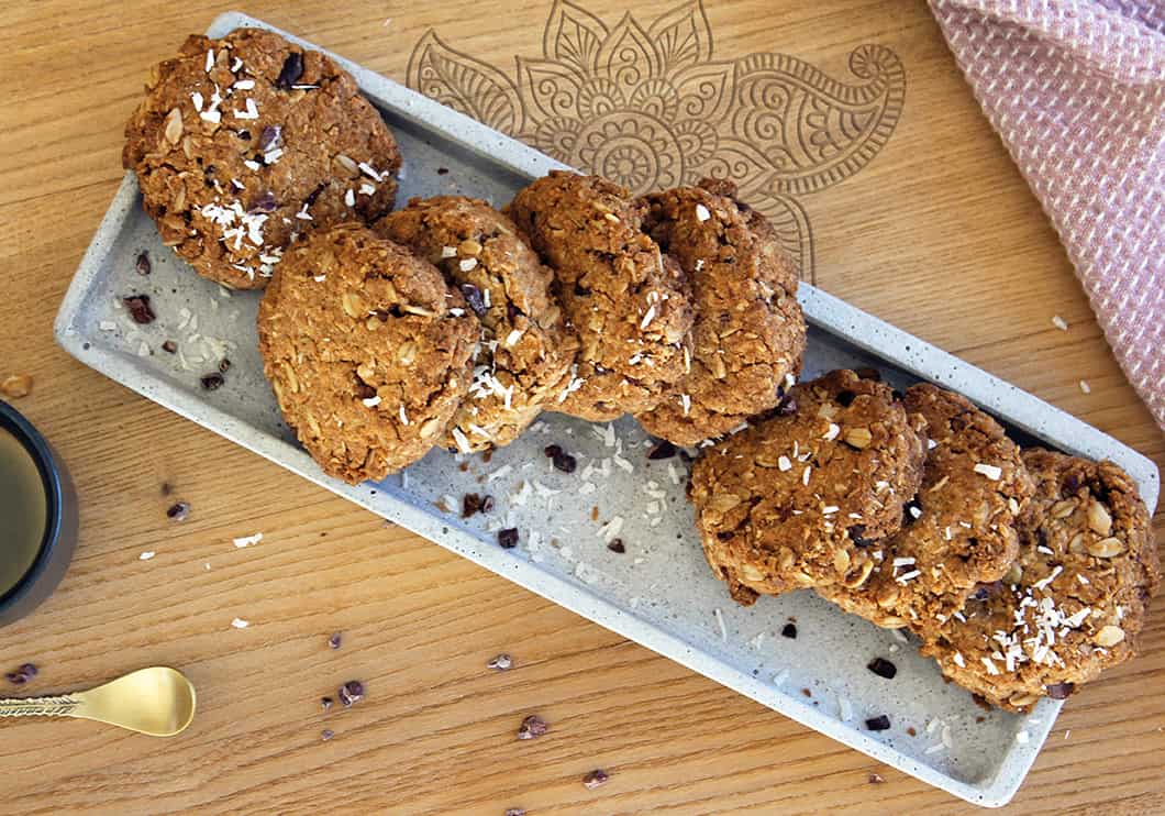 Angekeimte Haferkekse