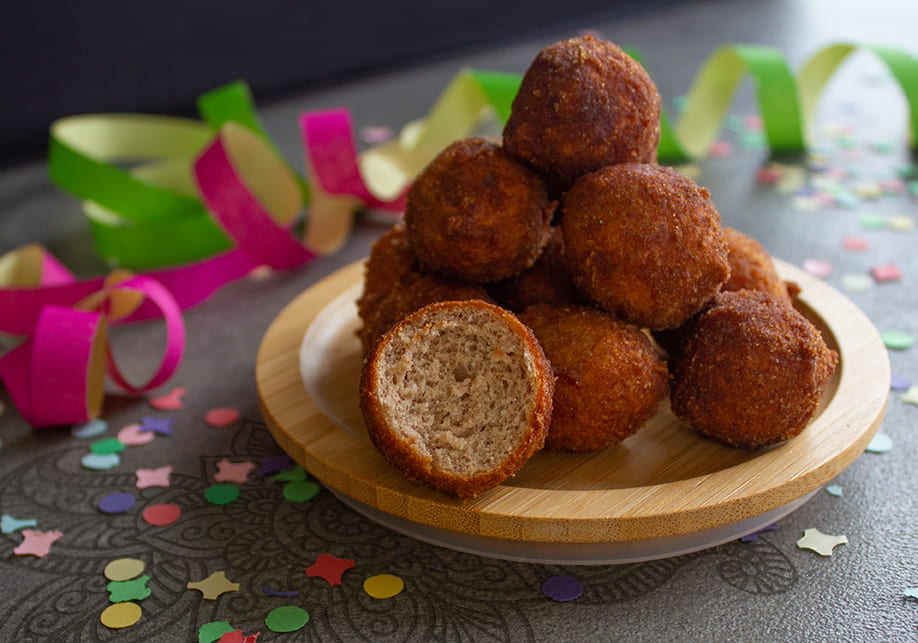 Vegane Quarkbällchen