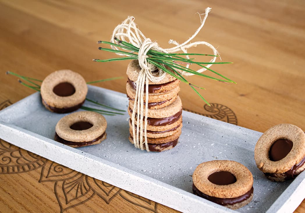 Maroni-Nougat-Kringel