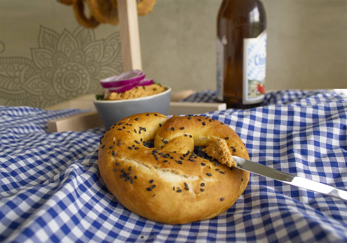Sesam-Brezel