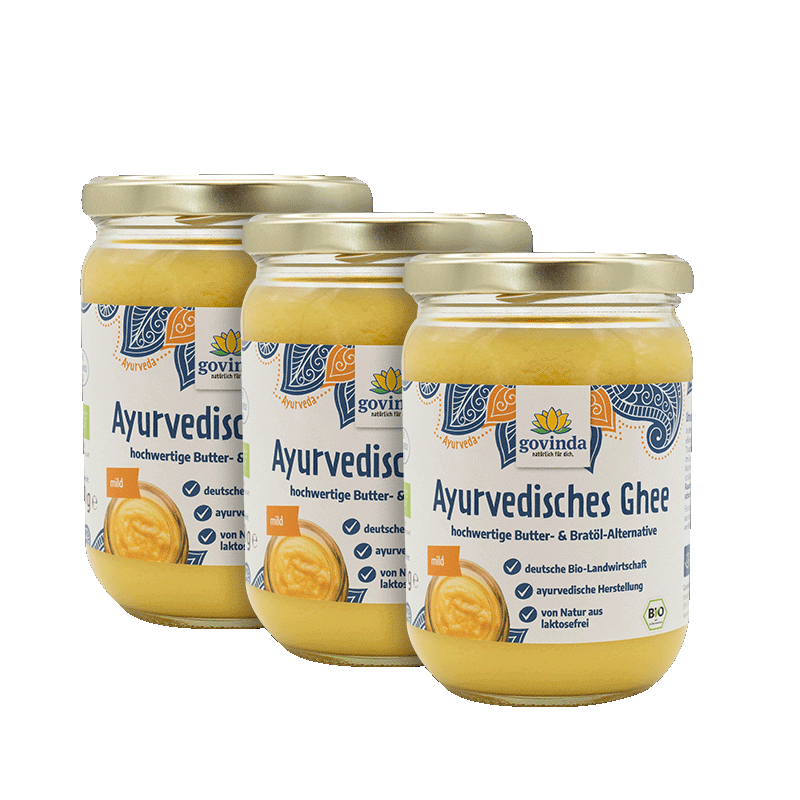 Ayurvedisches Ghee Sparpack 3 x 420g