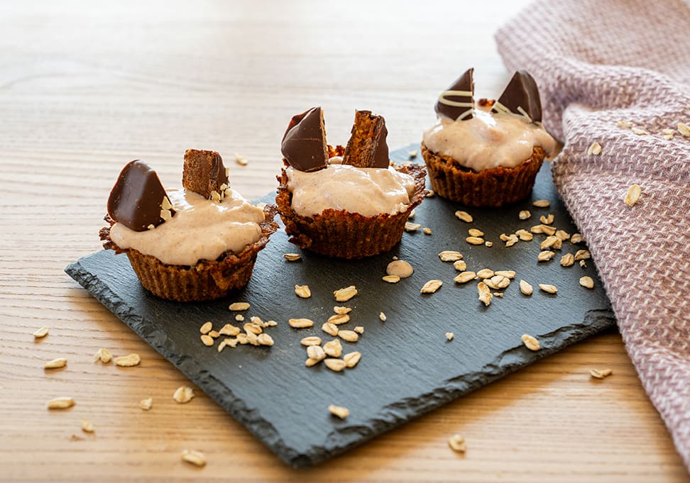 Haferflocken-Tartelettes