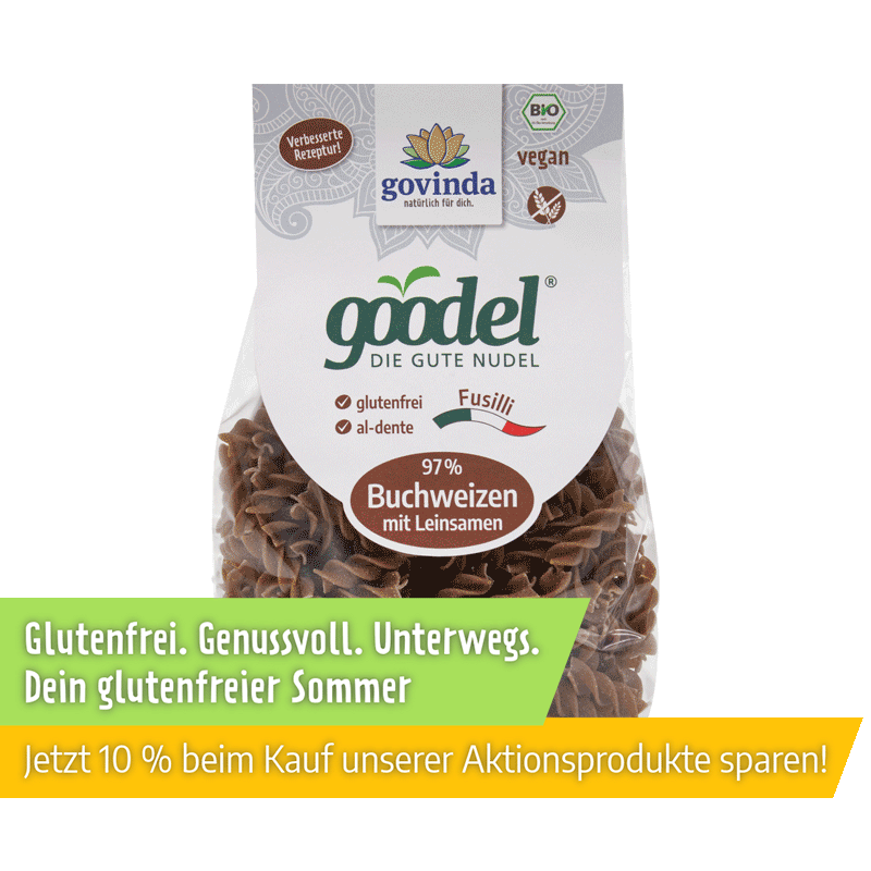 Goodel Buchweizen mit Leinsamen Fusilli