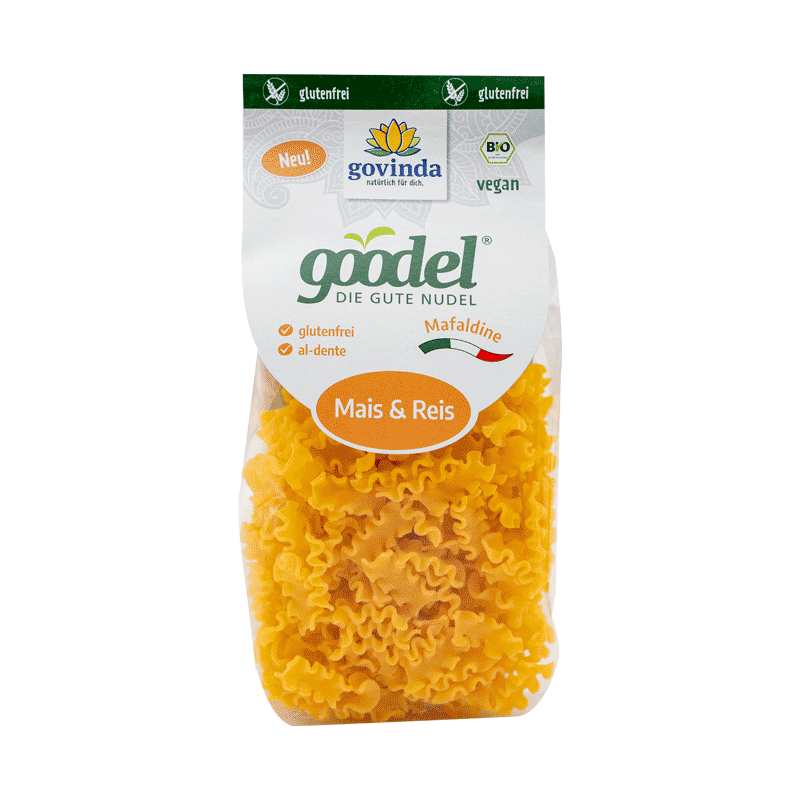 Bio Goodel Mais und Reis Mafaldine
