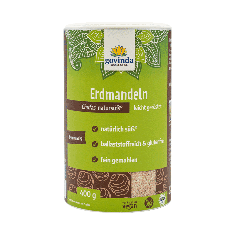 Erdmandeln gemahlen, geröstet
