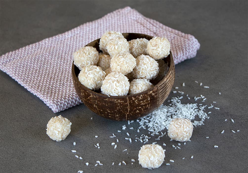 Kokos-Schneebällchen