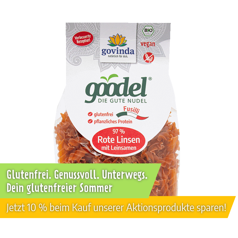 Goodel Rote Linsen Fusilli
