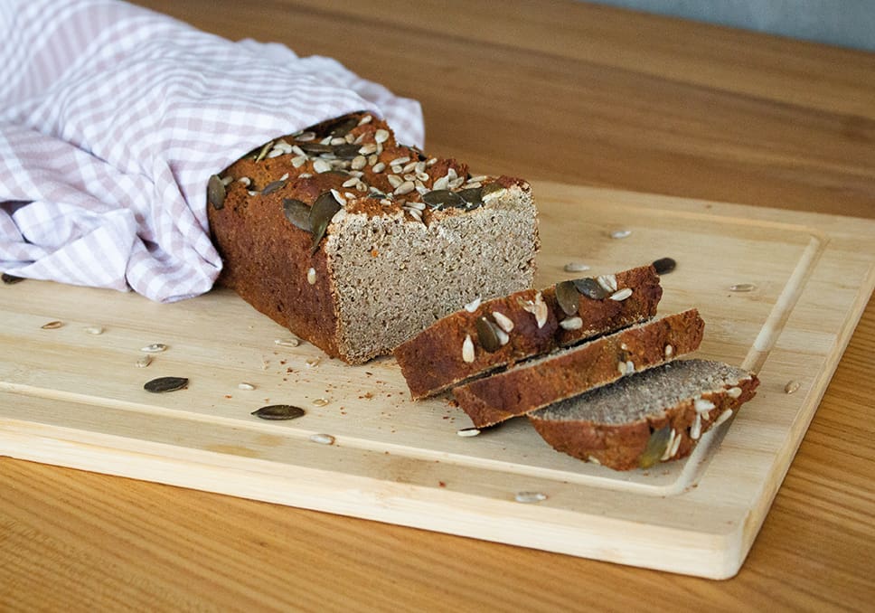 Süßlupinen-Kastanien-Brot