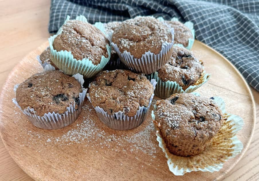Heidelbeer-Chocolate-Chip-Muffins