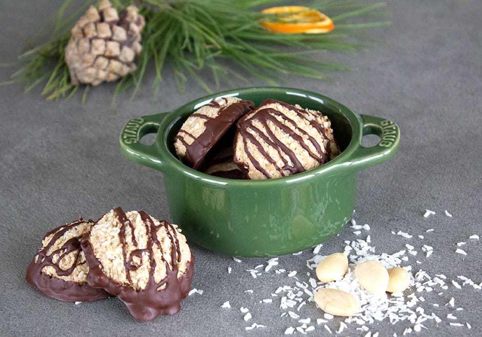 Mandel-Kokos-Plätzchen