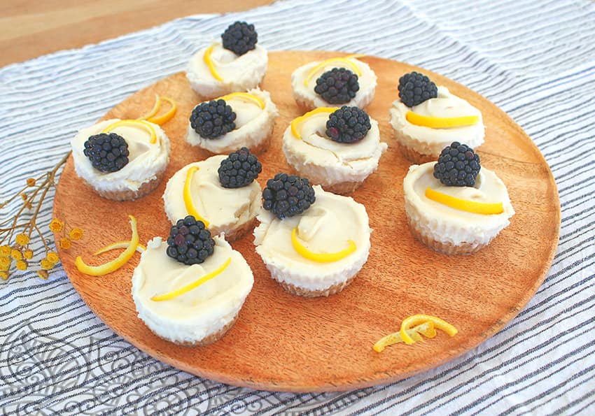 Mini Lemon-Cheesecake-Bites