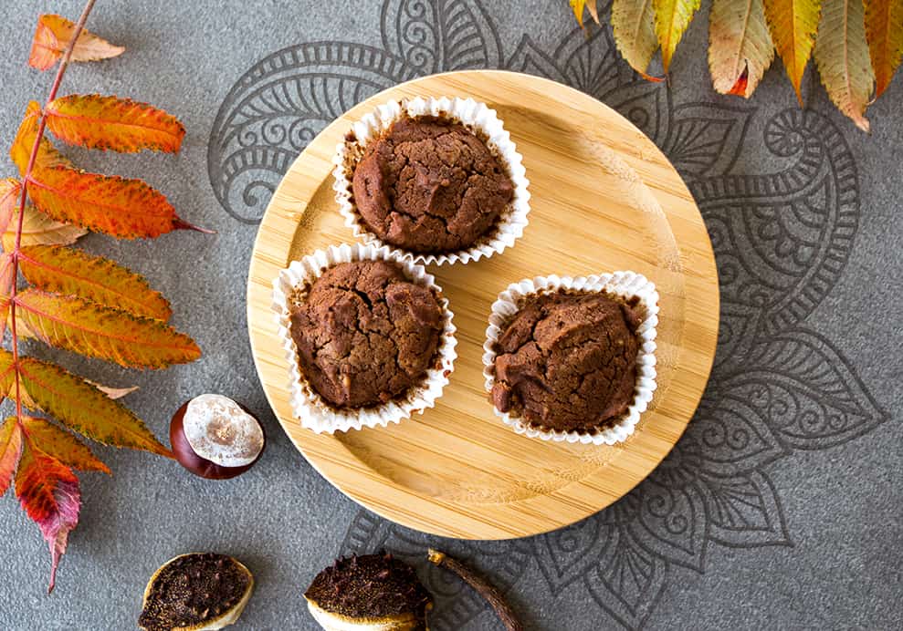 Kastanien-Muffins