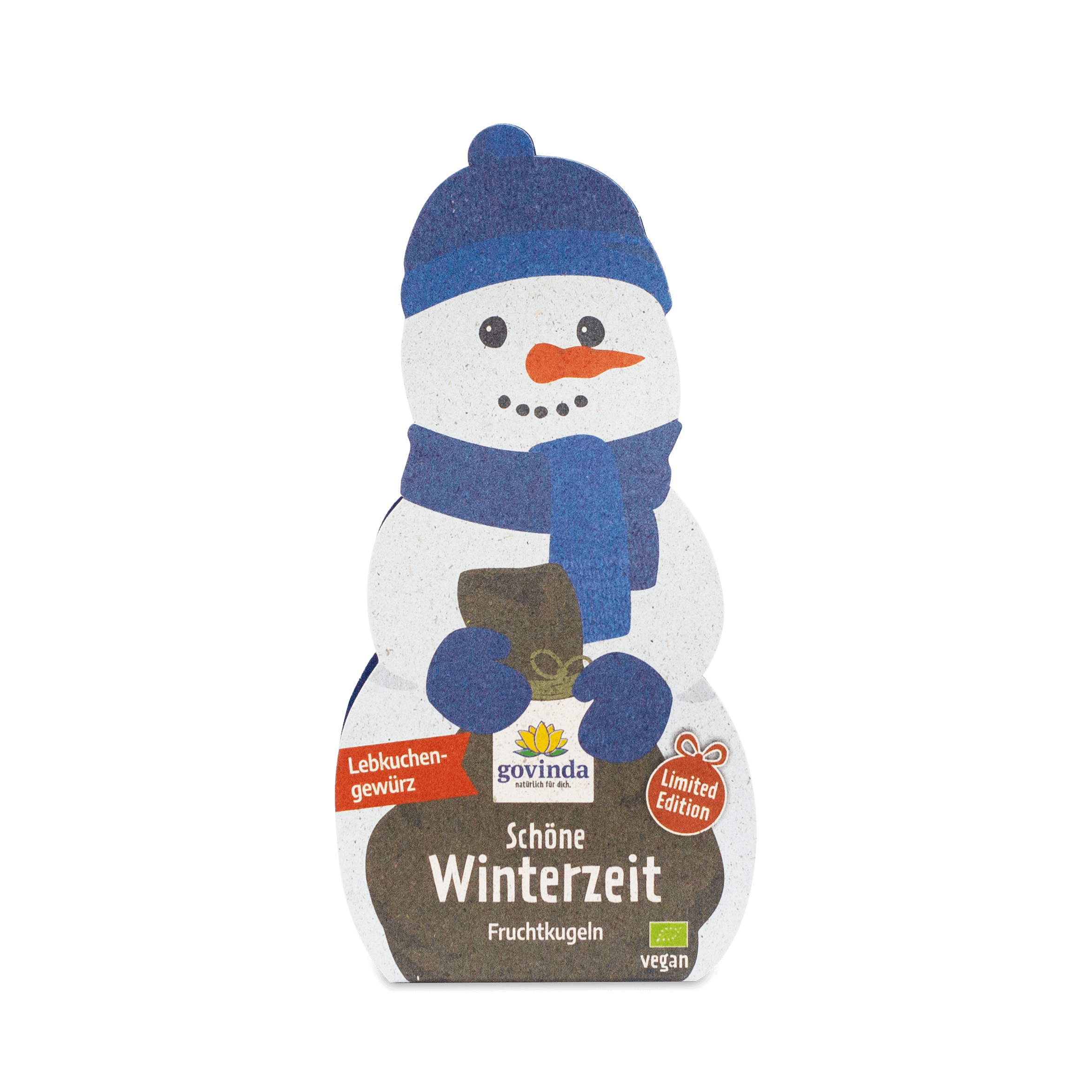 Bodo Schneemann: Weihnachtliche Lebkuchen-Fruchtkugeln, ein perfektes Geschenk für Groß & Klein | vegan ✓ 100 % natürlich ✓