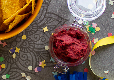 Rote-Bete-Hummus