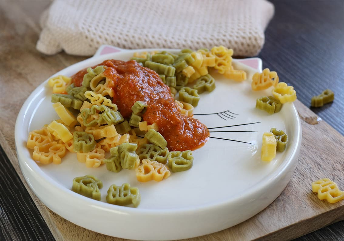 Kinder-Tomatensauce mit versteckten Veggies