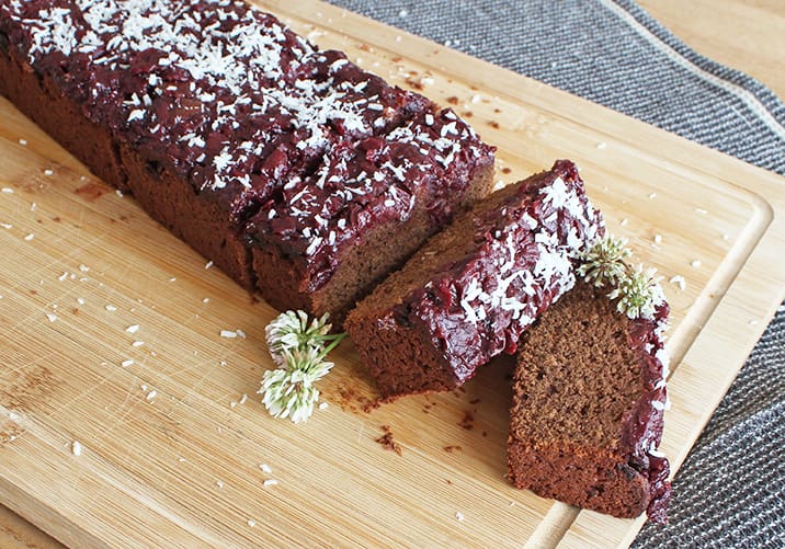 ayurvedischer Kirschkuchen