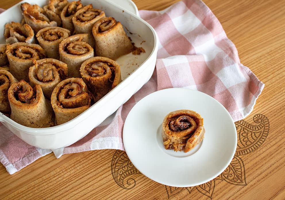 Glutenfreie Apfel-Zimtschnecken