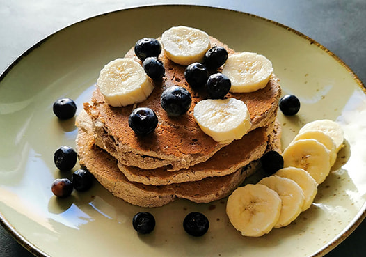 Bananen-Pancakes
