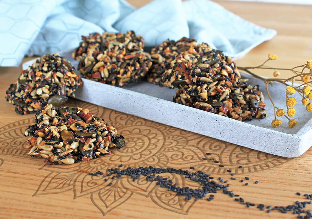 Mandel-Sesam-Knuspertaler