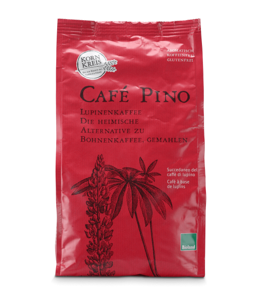 Café Pino – koffeinfreie Kaffee-Alternative, dein Kaffee-Genussmoment mit Lupinen-Kaffee | vegan ✓ 100 % natürlich ✓ glutenfrei