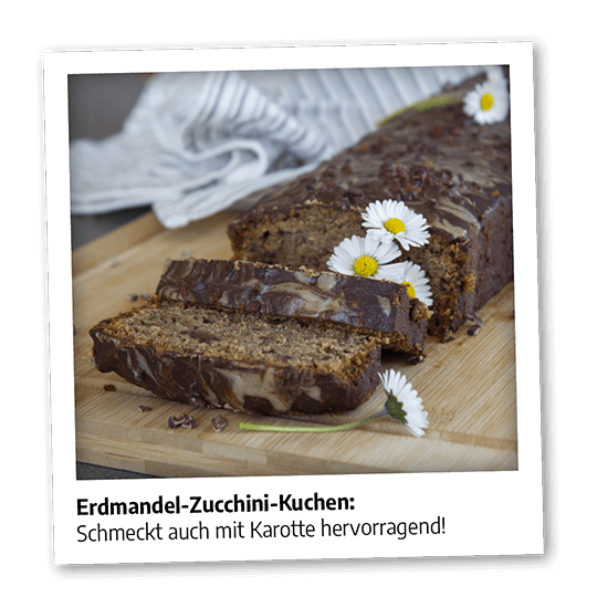 Erdmandel-Zucchini -Kuchen | vegan | Govinda Natur