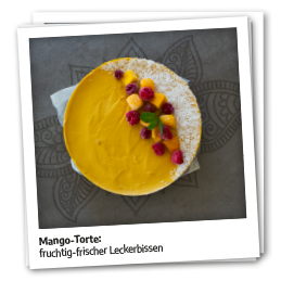 Mango Torte | fruchtigfrischer Leckerbissen | Rezept vegan | Govinda Natir