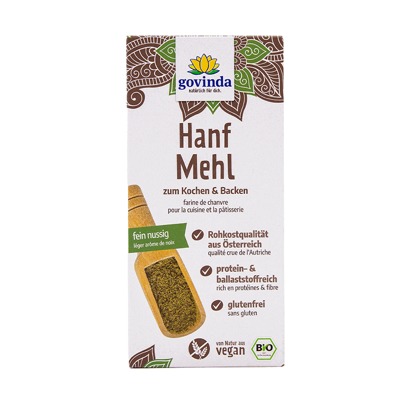 Govinda Natur | Bio-Hanf-Mehl | vegan & glutenfrei